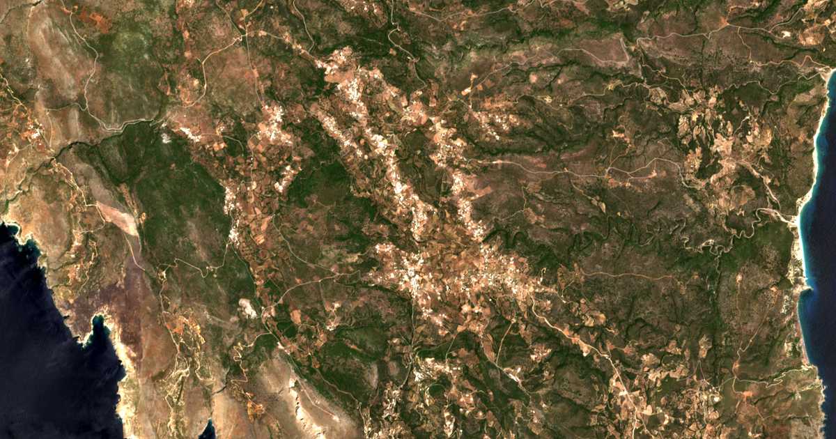 Carte satellite de Fatsádika