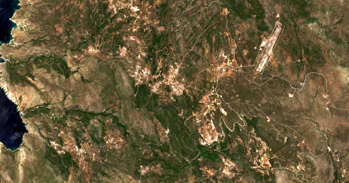 Carte satellite de Frilingiánika