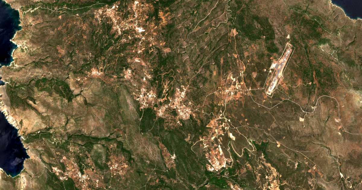 Carte satellite de Kastrisiánika