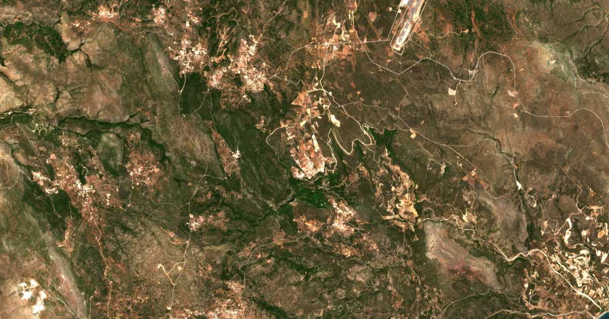 Carte satellite de Mitáta