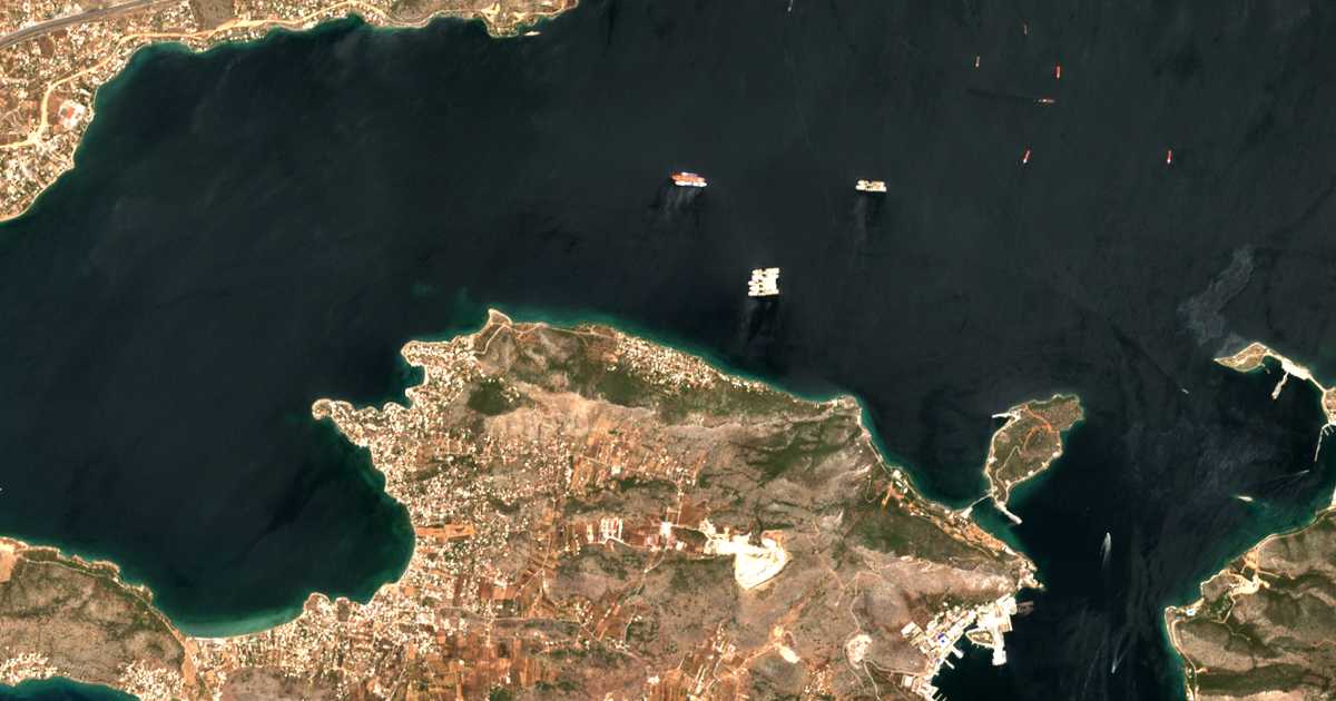 Carte satellite de Batsí