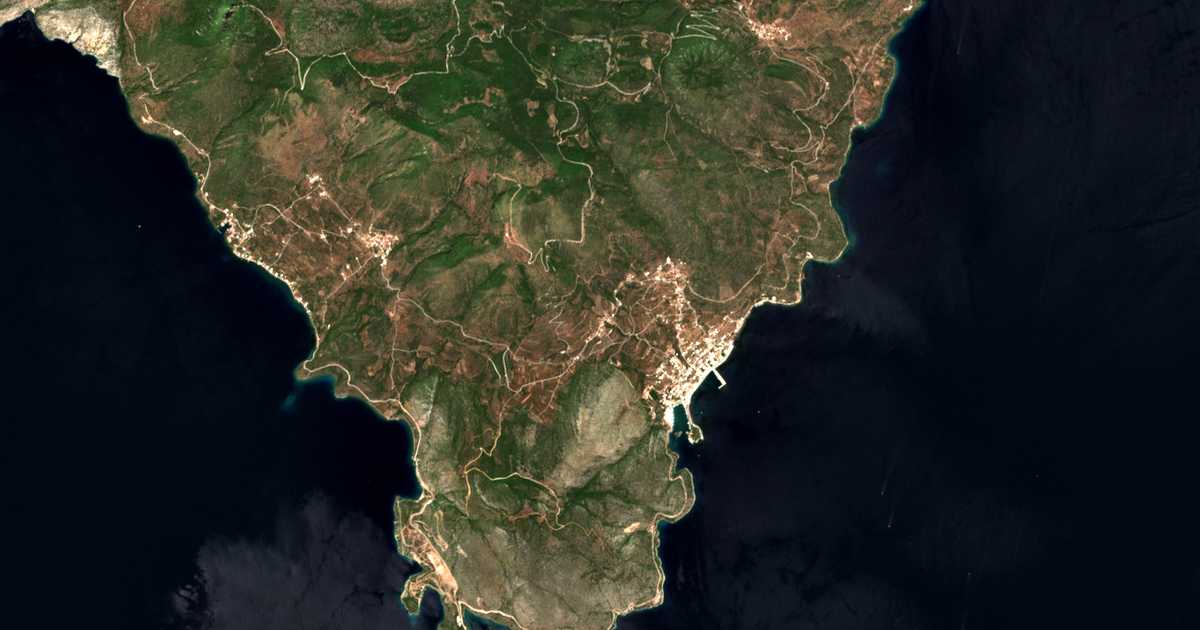 Carte satellite de Dritsaíika