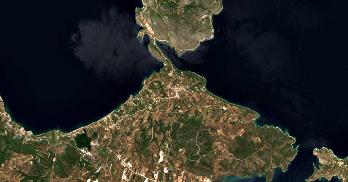Carte satellite de Taktikoúpolis