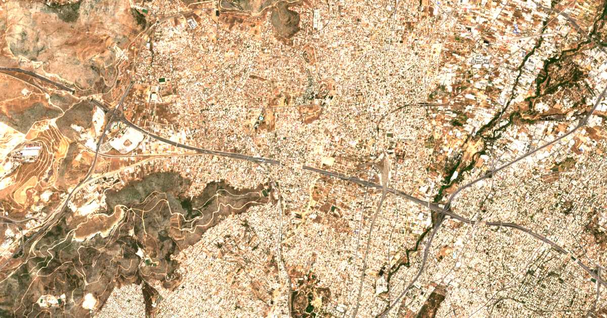 Carte satellite de Zefýrion