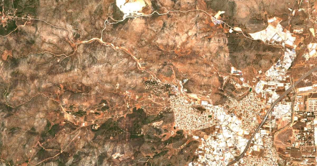 Carte satellite de Néa Zoí