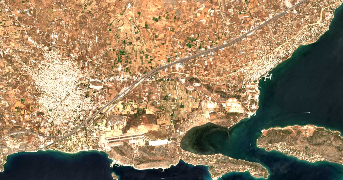 Carte satellite de Lákka Kalogírou