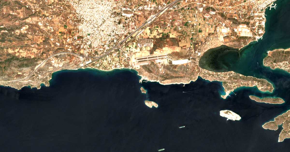 Carte satellite de Páchi