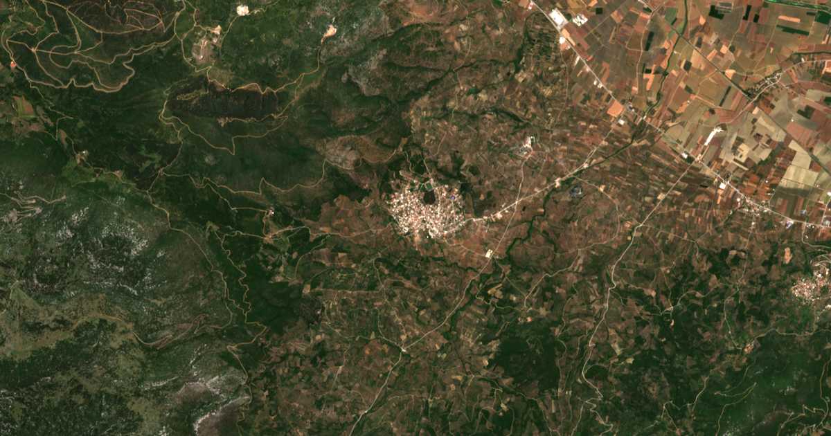Carte satellite de Ágios Geórgios