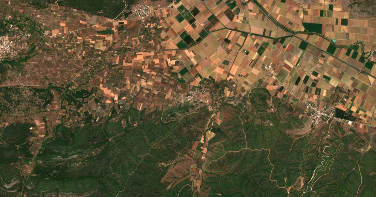 Carte satellite de Ágios Vlásios