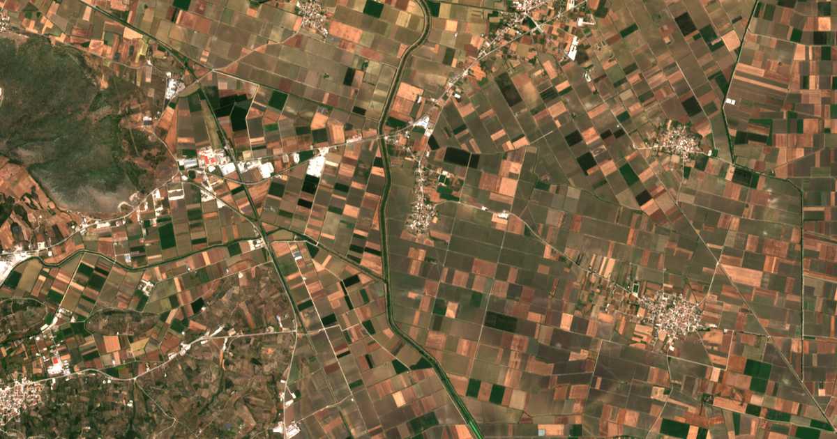 Carte satellite de Ágios Spyrídon