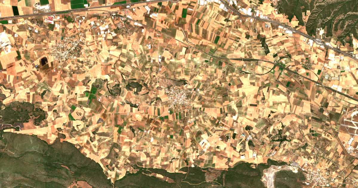Carte satellite de Dílesi