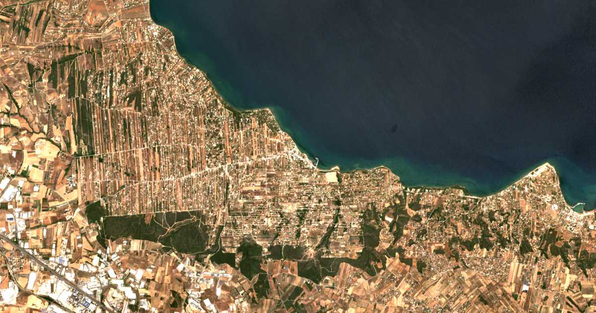 Carte satellite de Dílesi