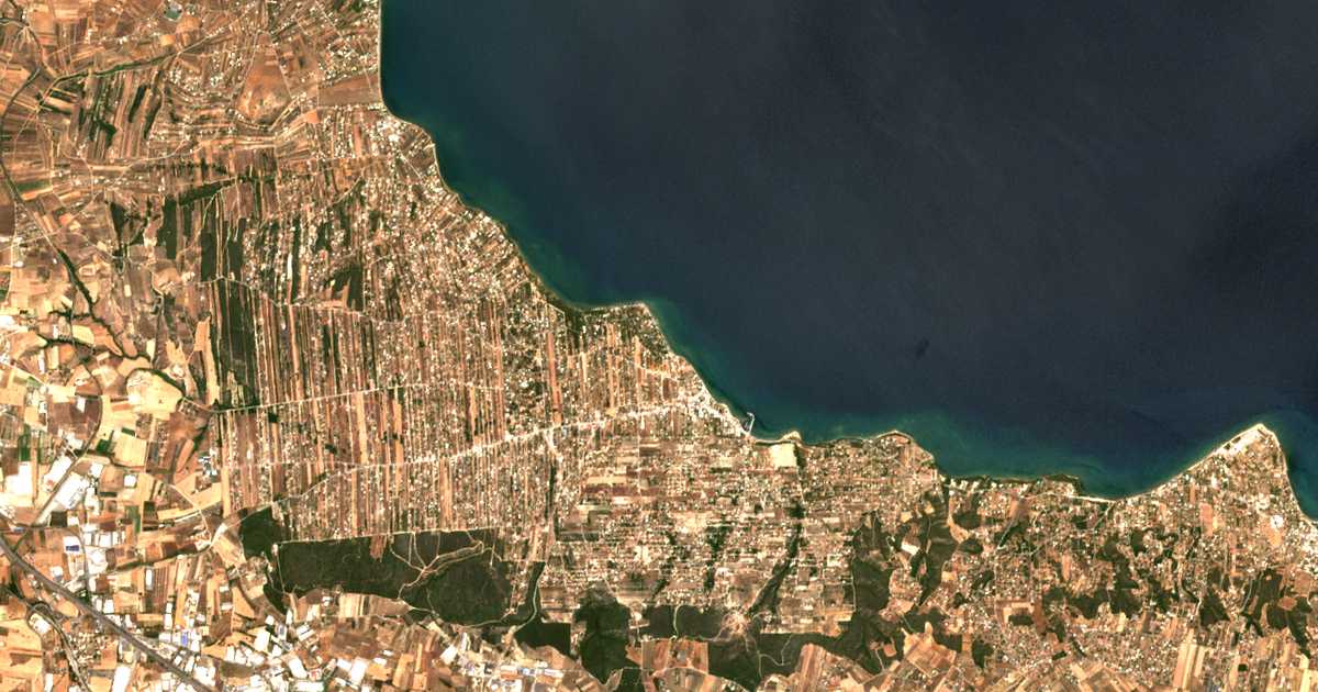 Carte satellite de Pláka Dílesi