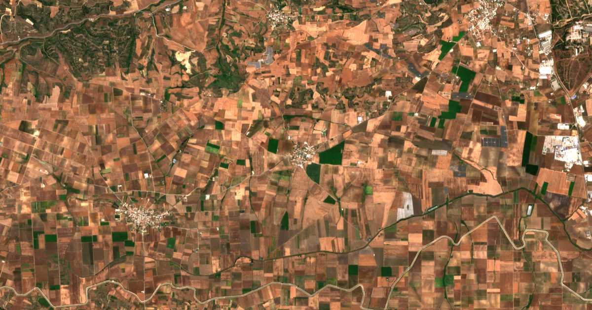 Carte satellite de Loutoúfion