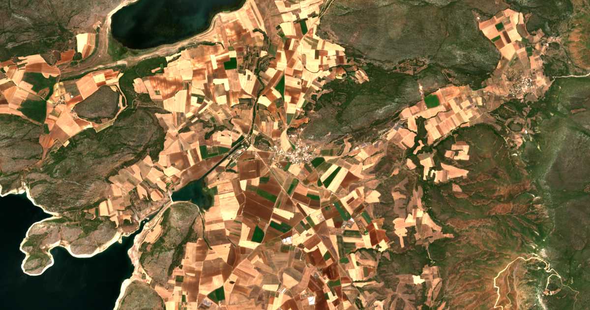 Carte satellite de Mouríkion
