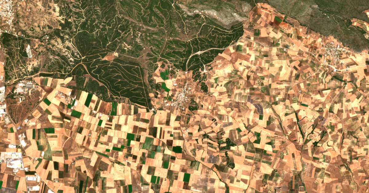 Carte satellite de Neochorákion