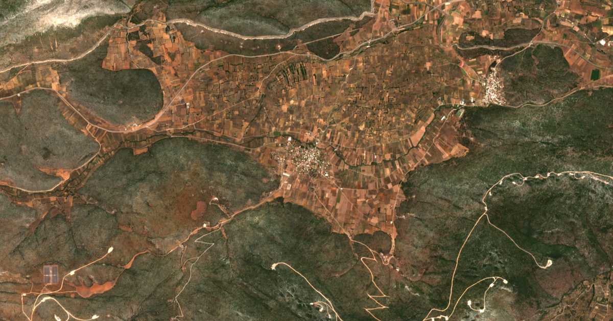 Carte satellite de Xironomí