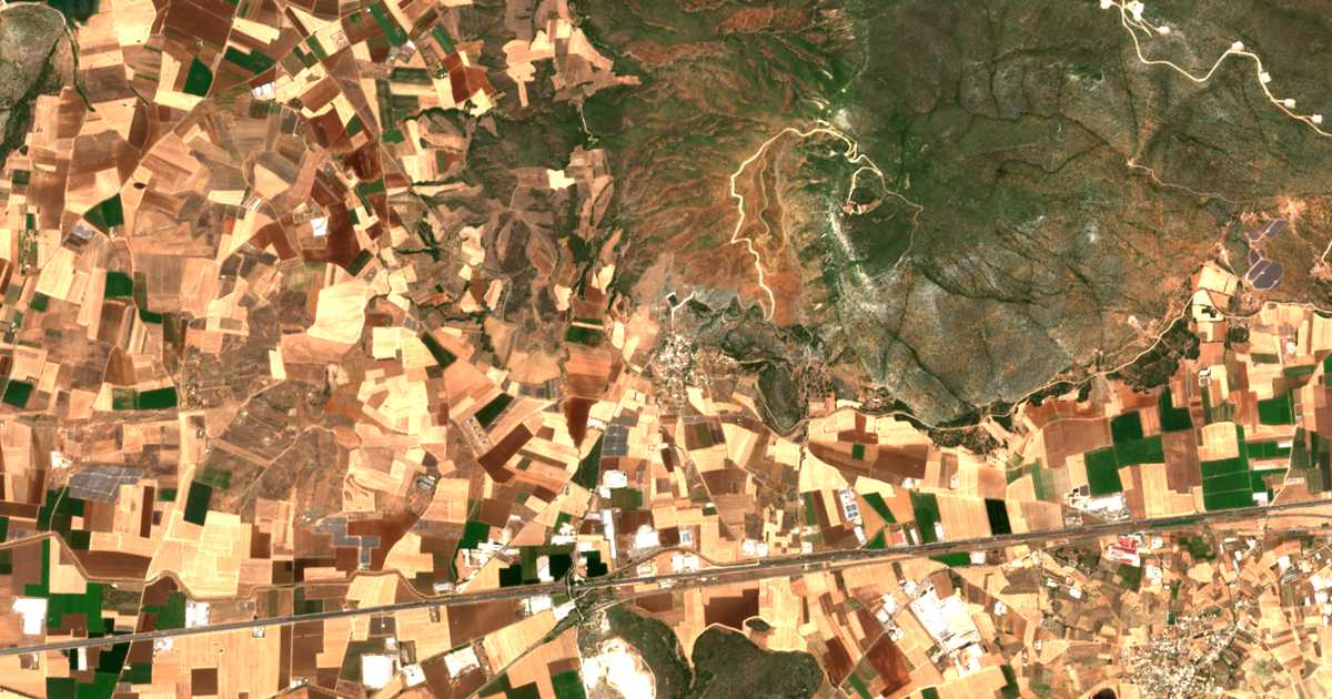 Carte satellite de Ýpato