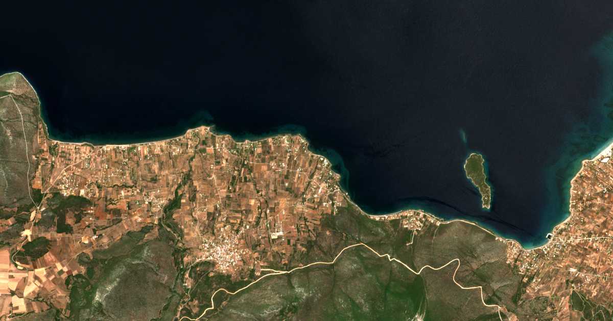 Carte satellite de Anthidóna