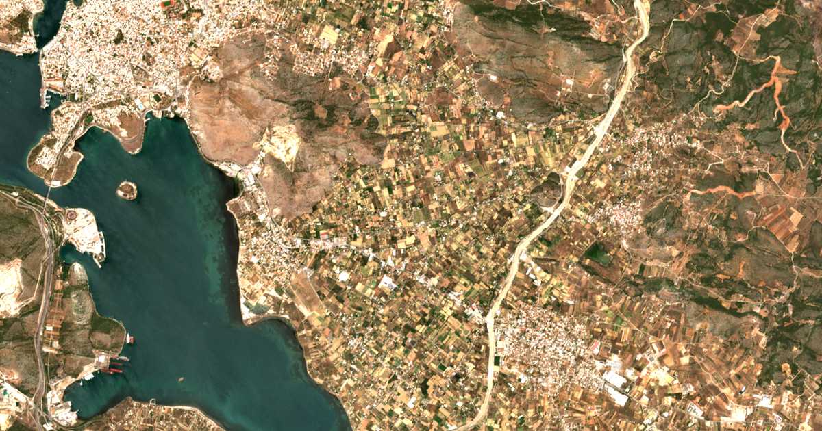 Carte satellite de Mýtikas