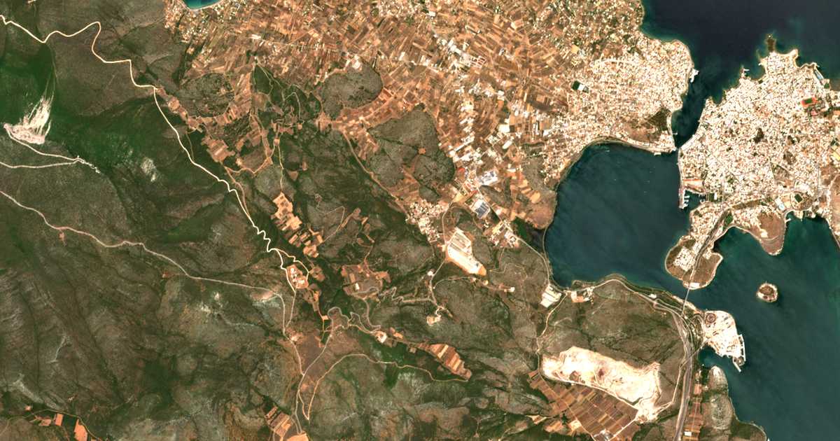 Carte satellite de Ontáthi
