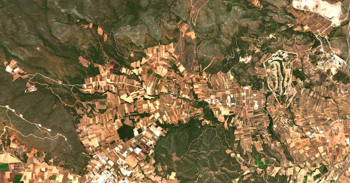 Carte satellite de Ritsóna