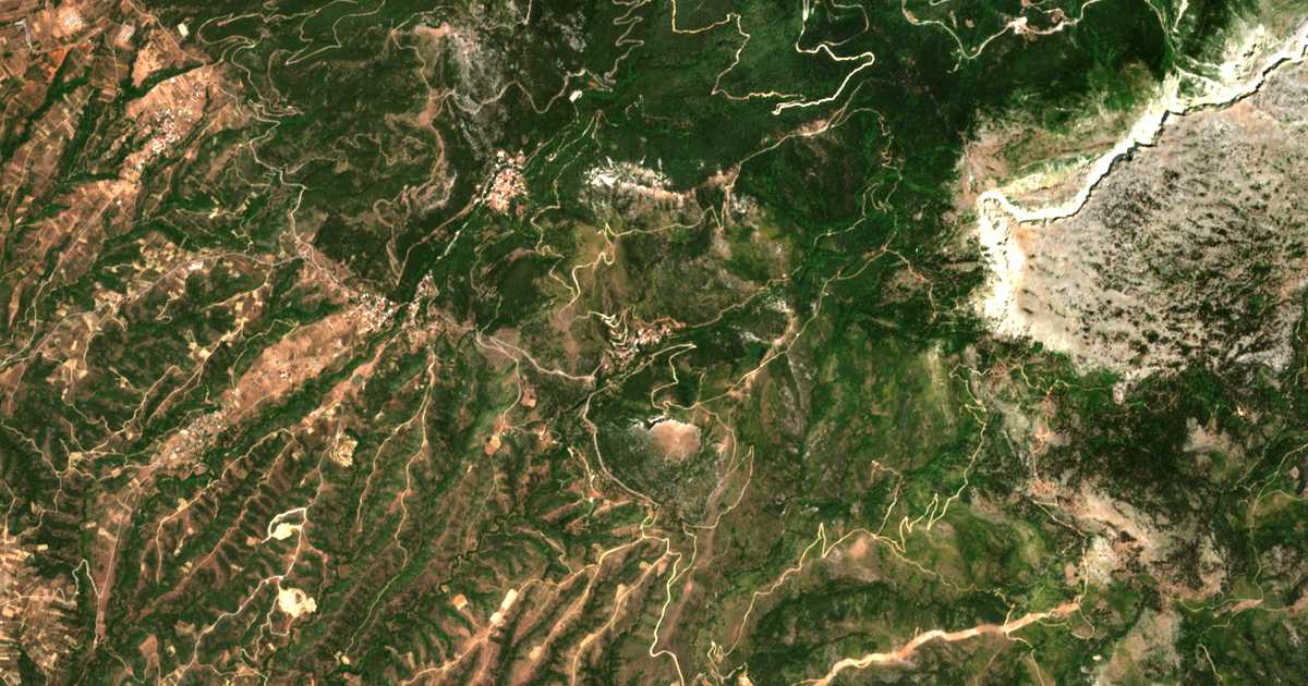 Carte satellite de Kambiá