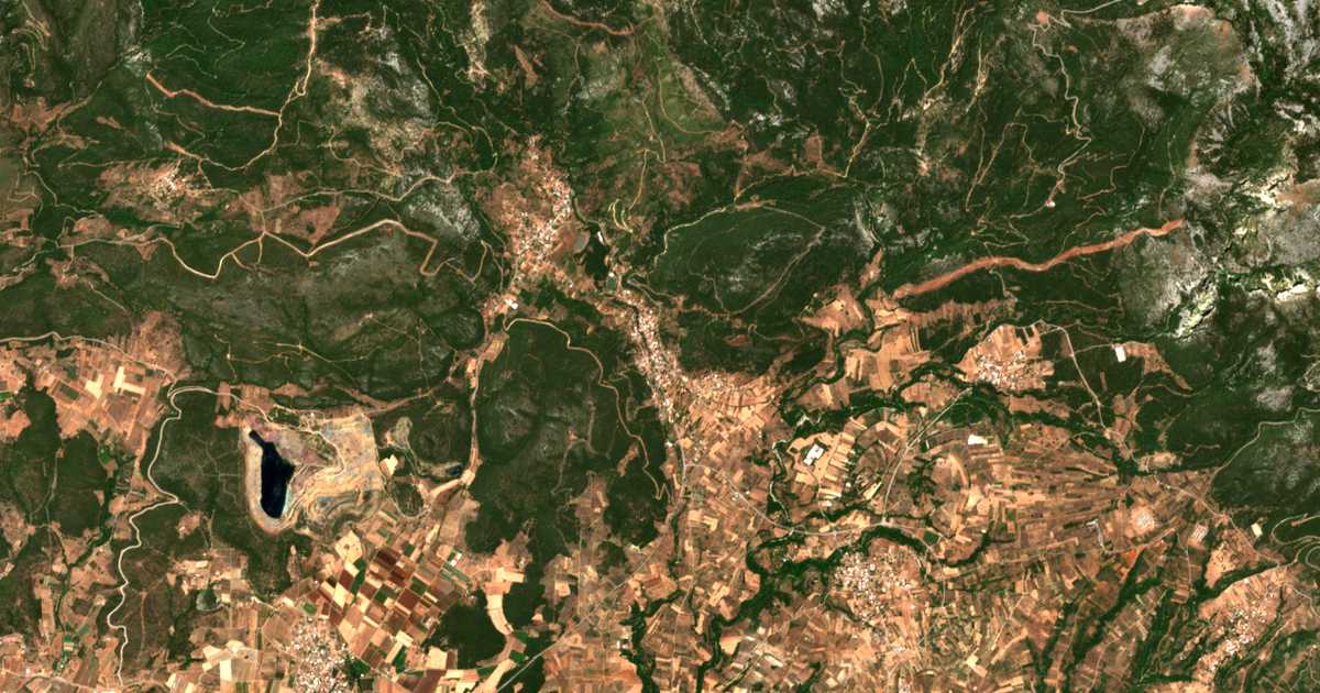 Carte satellite de Makrykápa
