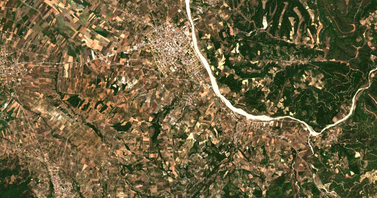Carte satellite de Ágios Geórgios
