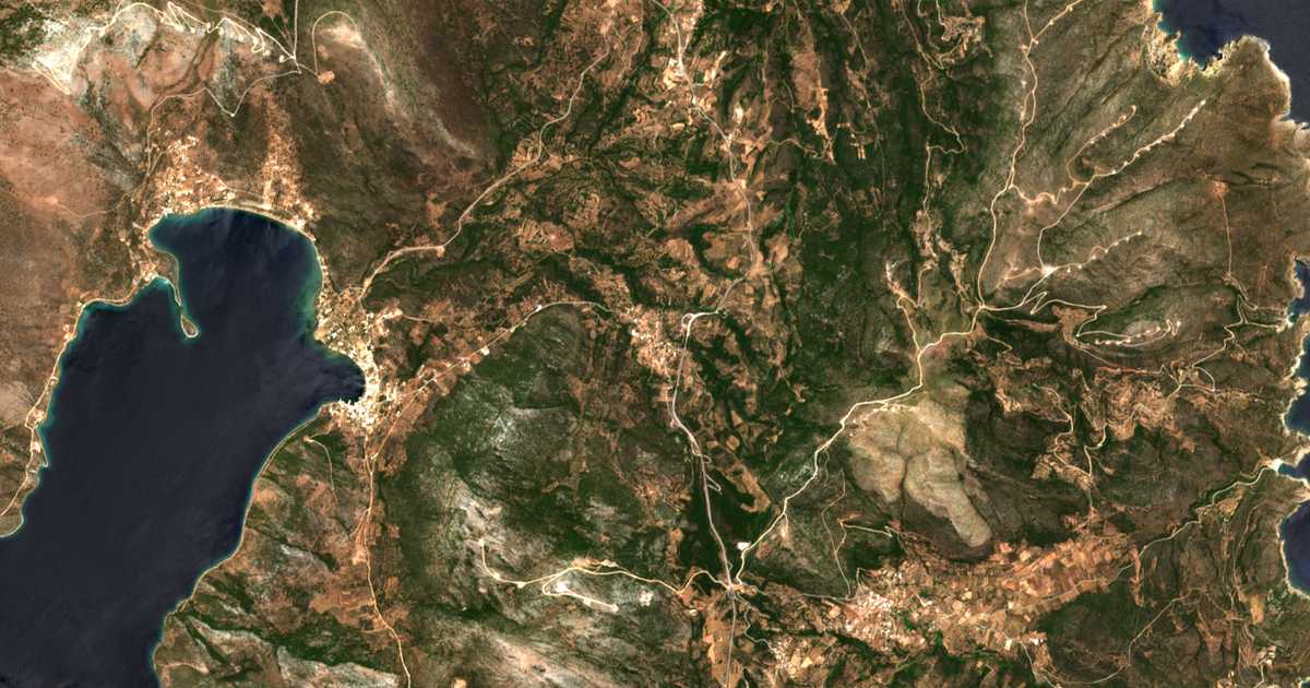 Carte satellite de Almyropótamos