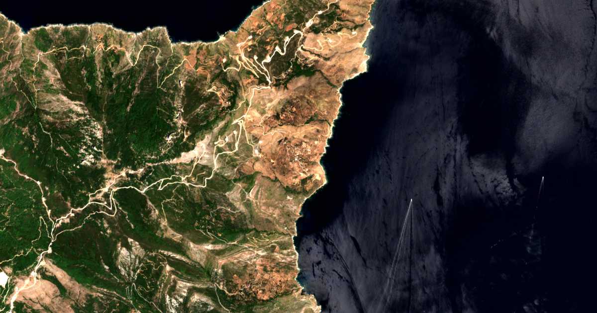 Carte satellite de Amygdaléa