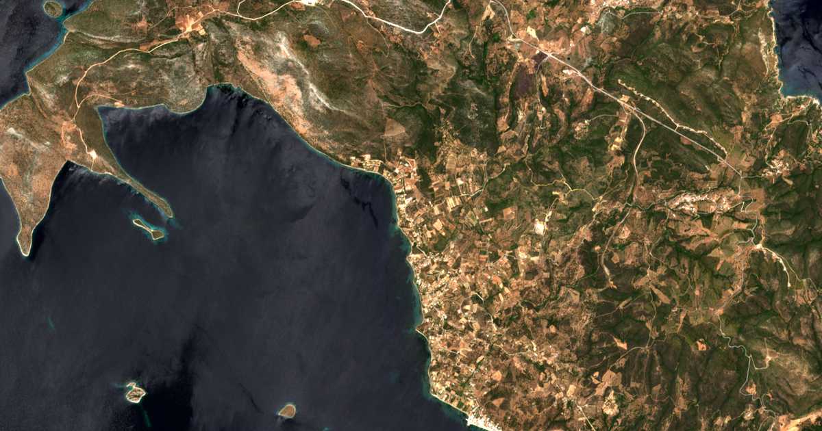Carte satellite de Díliso