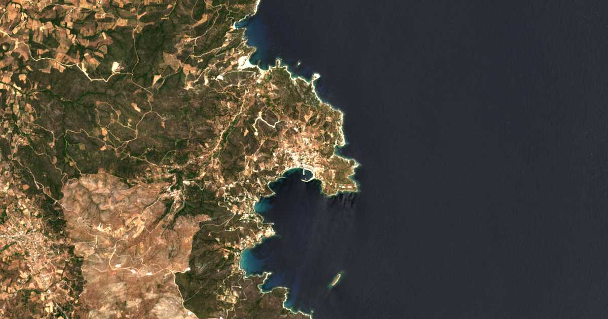 Carte satellite de Ágii Apóstoli