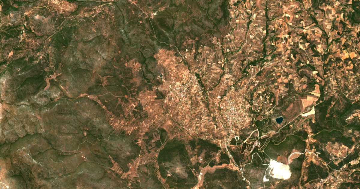 Carte satellite de Ágios Ioánnis