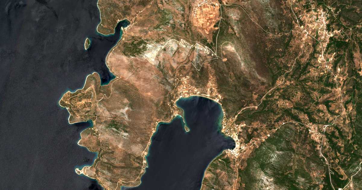 Carte satellite de Ágios Dimítrios