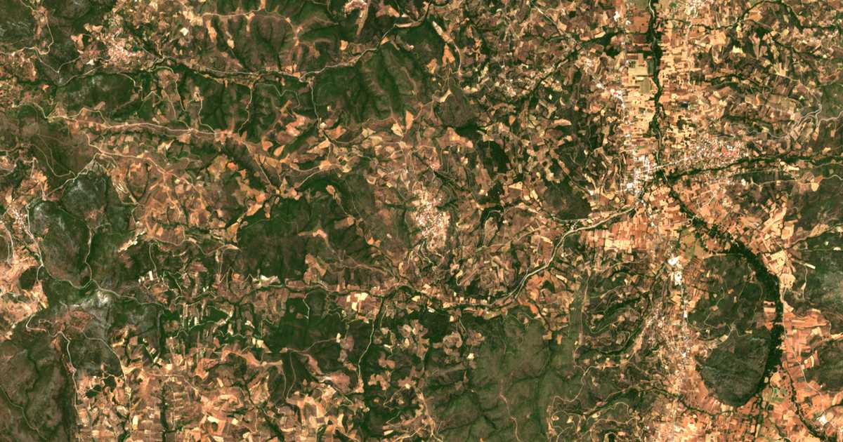 Carte satellite de Ágios Geórgios