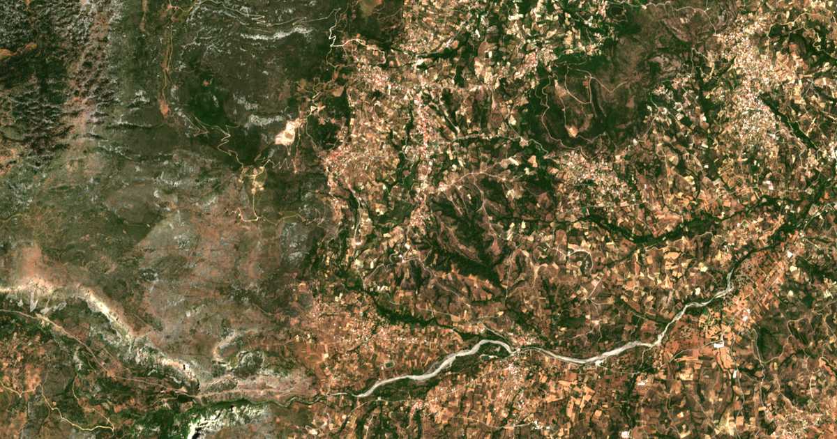 Carte satellite de Dirrévmata