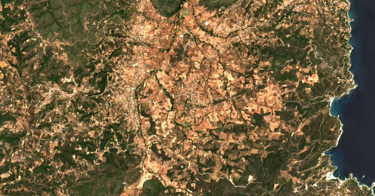 Carte satellite de Perivólia