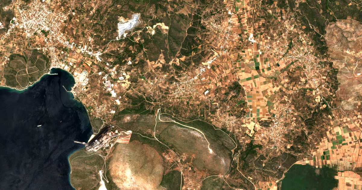 Carte satellite de Vélos