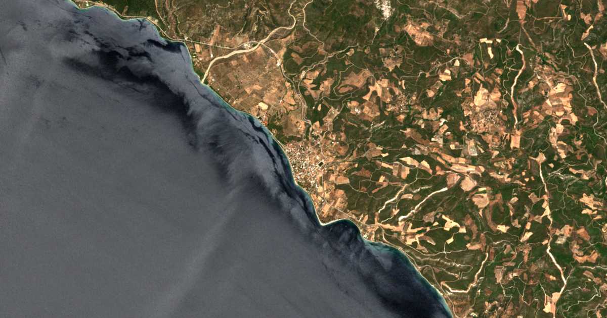 Carte satellite de Roviés