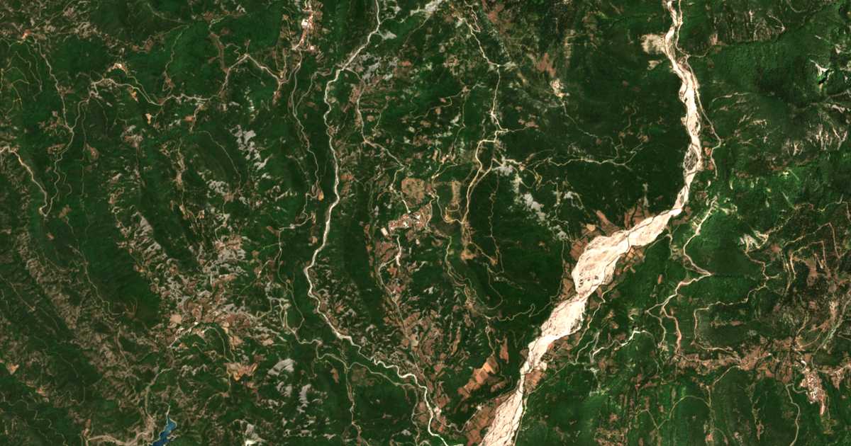 Carte satellite de Ágios Prokópios