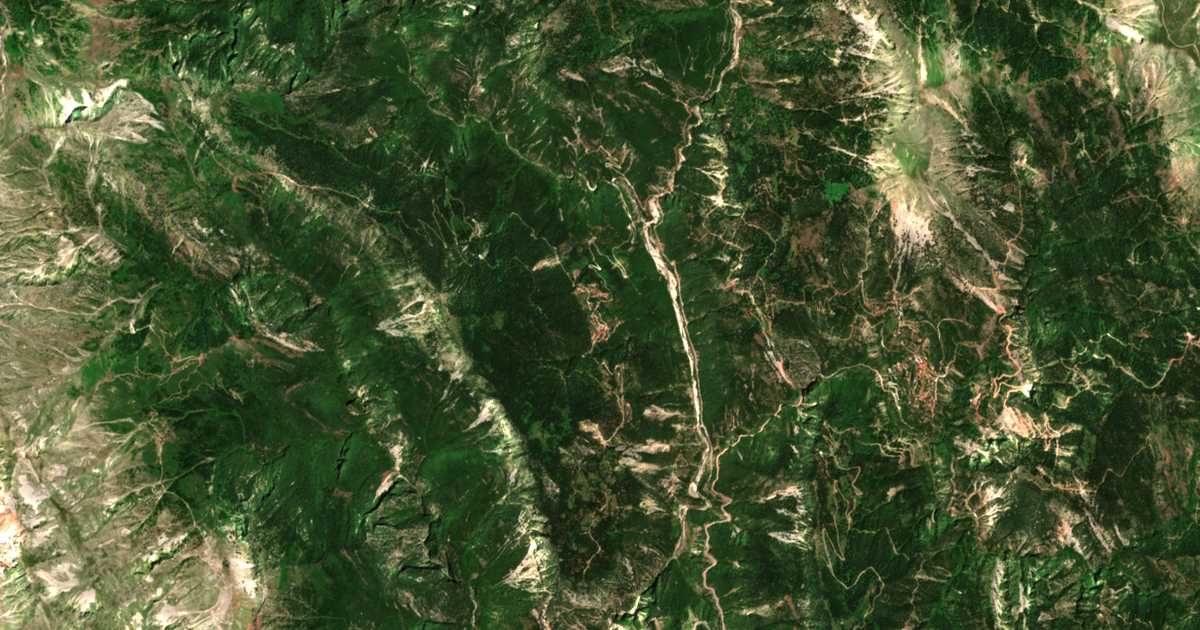 Carte satellite de Epinianá