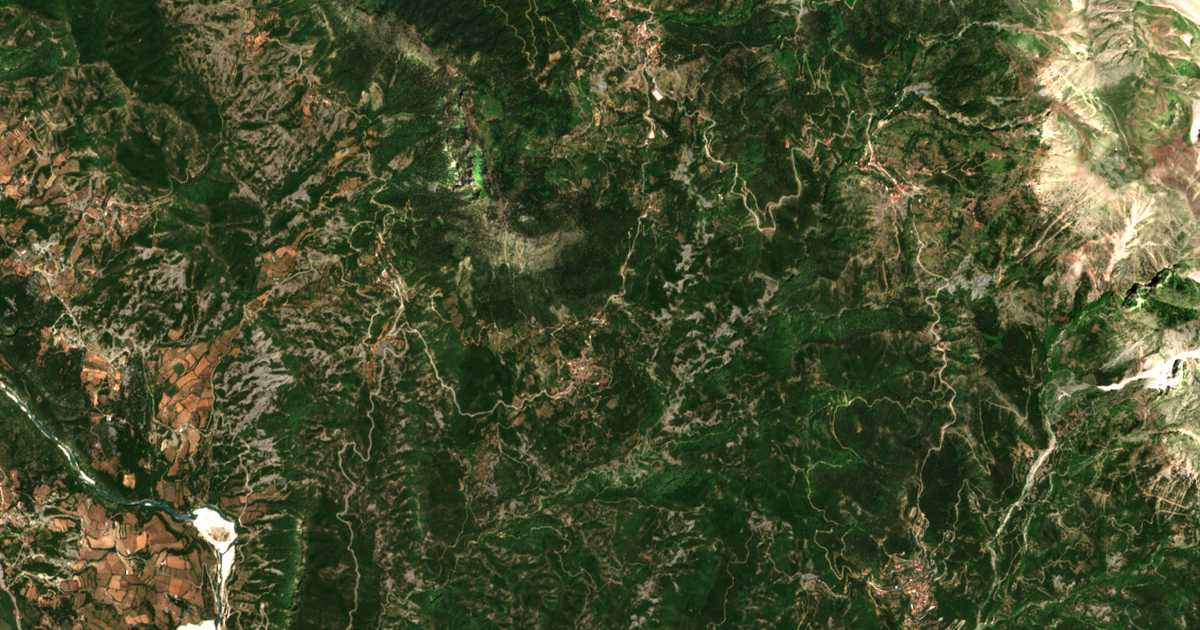 Carte satellite de Lepianá