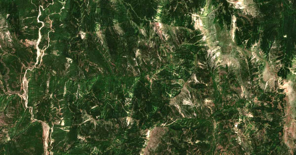 Carte satellite de Márathos