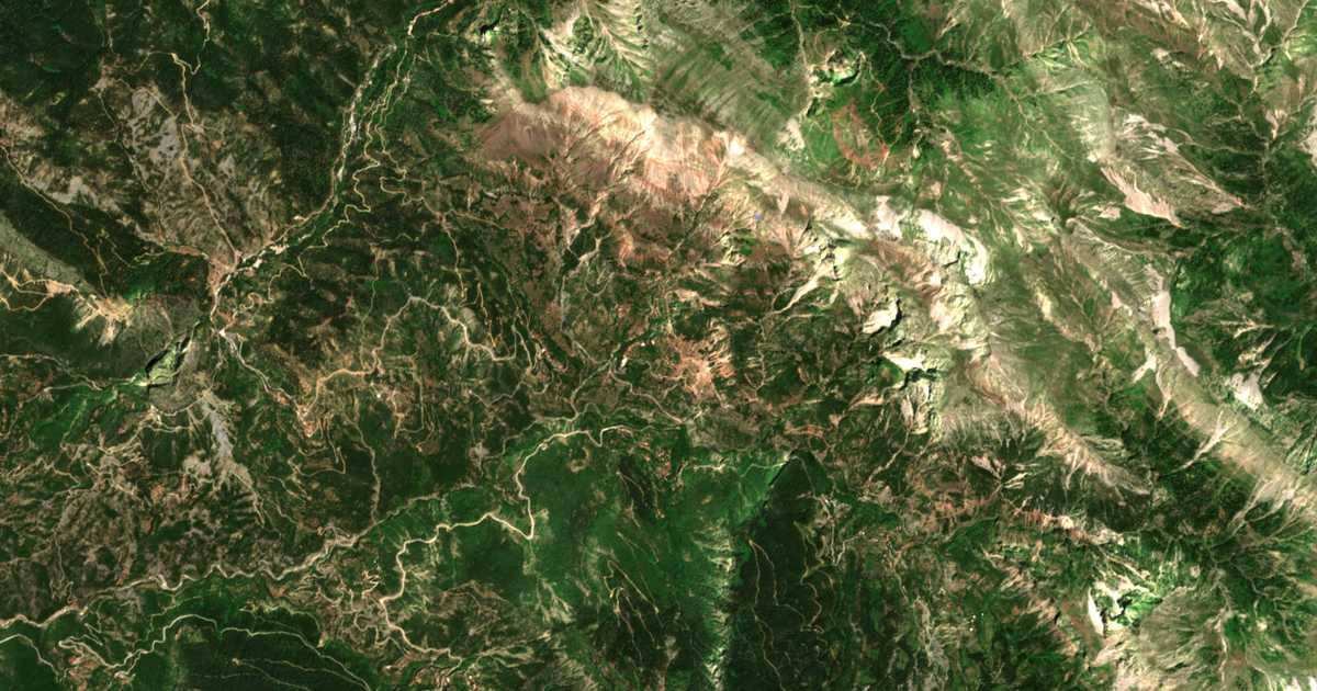 Carte satellite de Prasiá
