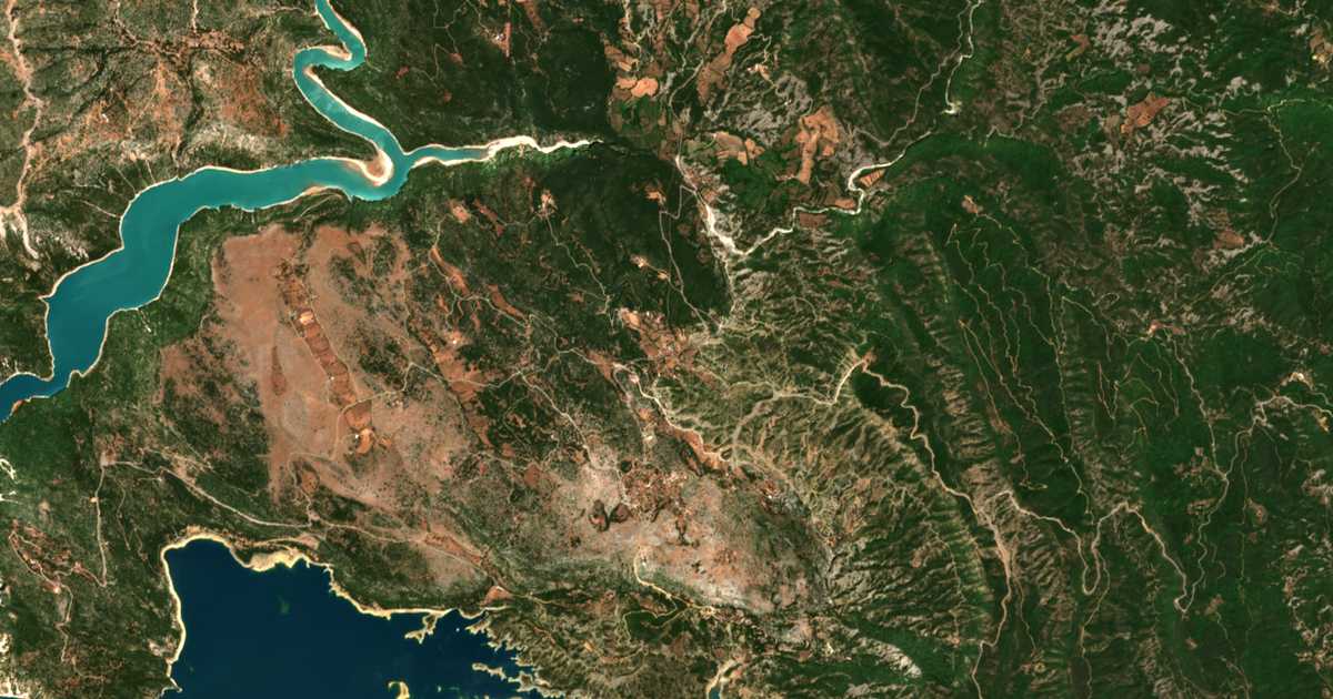 Carte satellite de Valaóra