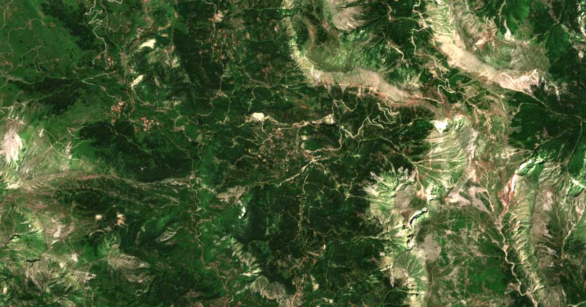 Carte satellite de Vrangianá