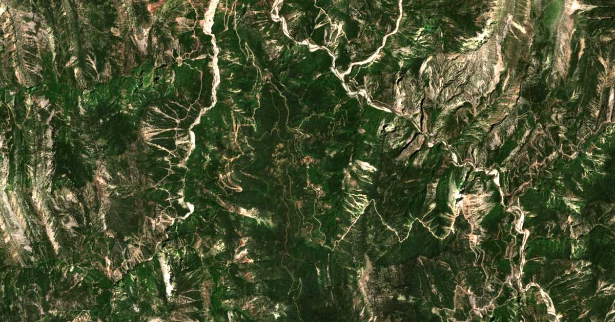 Carte satellite de Asprópyrgos
