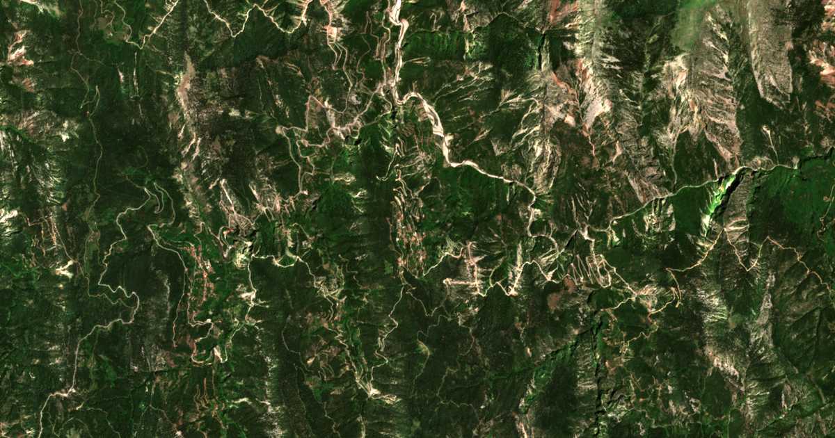 Carte satellite de Kastanéa