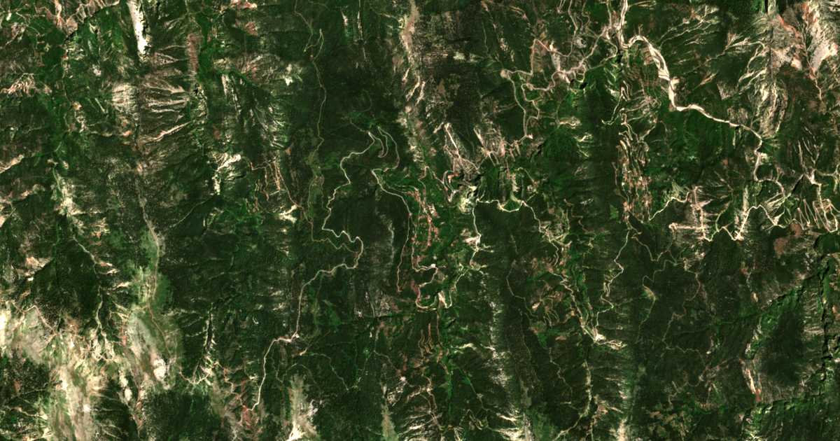 Carte satellite de Prousós